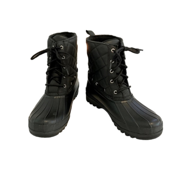 SPERRY Top Siders Boots, Size 10, Black. - Picture 1 of 6
